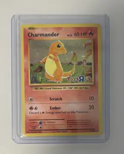 Pokemon Charmander Toys R Us Promo Holo Card 2016 9/108 60 HP - Image 1