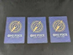 ONE PIECE Card Game Chopper p 101 promotion card set 2025 McDonalds pack 3set - Image 2