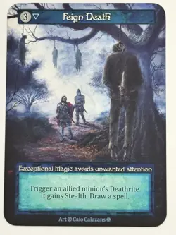 Feign Death Exceptional Gothic Water NM Sorcery: Contested Realm - Image 1