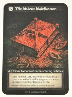 The Malleus Maleficarum Unique Gothic NM Sorcery: Contested Realm - Image 1