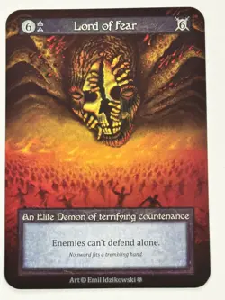 Lord of Fear Elite Gothic Air NM Sorcery: Contested Realm - Image 1