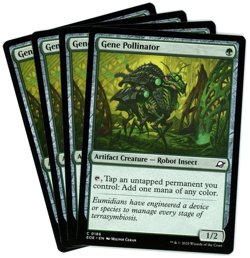 x4 Gene Pollinator - 0186 - Edge of Eternities - MTG - NM Ships Now - Image 1