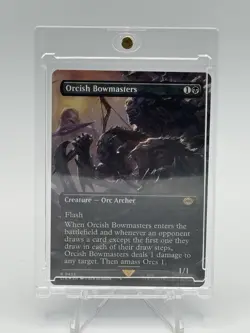 Orcish Bowmasters (Borderless) Universes Beyond: The Lord of the Rings Foil - Image 1
