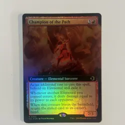 MTG - Magic the Gathering - FOIL Champion of the Path Extended ECL! - Image 1