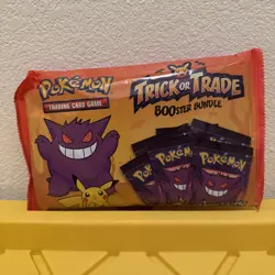 Pokemon - Trick or Trade Booster Bundle 40 Mini Packs (Gengar Pikachu) - Image 1