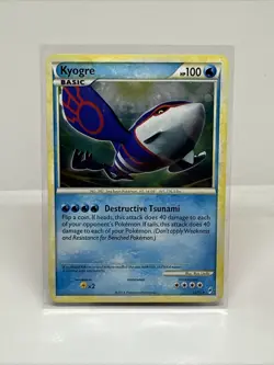 Kyogre 12/95 Call of Legends Holo Rare Pokemon Card LP - Image 1