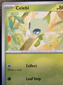Celebi 004/142 Uncommon Scarlet & Violet: Stellar Crown Pokemon TCG - Image 2