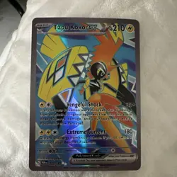 Pokemon Tapu Koko EX Full Art Ultra Rare SV04 Paradox Rift 222/182 210HP - Image 1