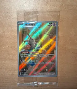 Mimikyu 075 Promo Holo - Scarlet & Violet - Black Star NM Pokemon TCG - SEALED - Image 1