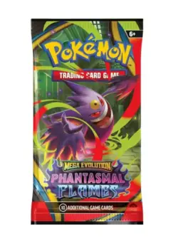 HEAVY 22.58g Phantasmal Flames Mega Gengar Booster Pack Pokemon TCG New Sealed - Image 2