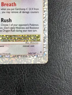 Miscut - Garchomp C LV.X 145/147 Celebrations - Pokemon TCG - Error - Image 5
