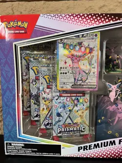 Pokemon TCG SV8.5 Prismatic Evolutions Premium Figure Collection Box Sealed New - Image 2
