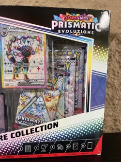 Pokemon TCG SV8.5 Prismatic Evolutions Premium Figure Collection Box Sealed New - Image 3