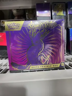 Scarlet & Violet Elite Trainer Box ETB Pokemon TCG Sealed Miraidon - Image 1