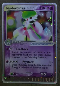 [Quad Swirl] Gardevoir ex Ultra Rare Holo 96/100 EX Sandstorm 2003 Pokemon TCG - Image 1