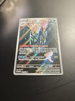 Pokemon TCG Clawitzer 141/132 ME01: Mega Evolution Illustration Rare Near Mint - Image 2