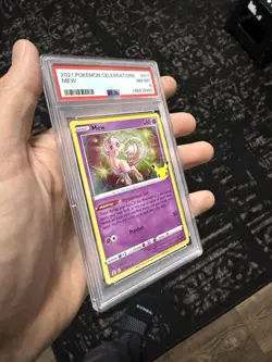 2021 POKEMON CELEBRATIONS #011 MEW PSA 8 - Image 3