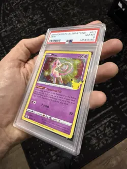 2021 POKEMON CELEBRATIONS #011 MEW PSA 8 - Image 4