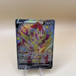 ZAMAZENTA V SWSH293 POKEMON BLACK STAR PROMO HOLO RARE - Image 2