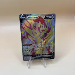 ZAMAZENTA V SWSH293 POKEMON BLACK STAR PROMO HOLO RARE - Image 5