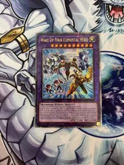 (MP24) Yugioh x1 Wake Up Your Elemental MP24-EN018 Quarter Century Secret 1st NM - Image 1