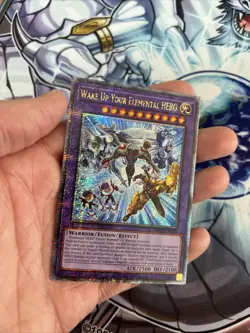(MP24) Yugioh x1 Wake Up Your Elemental MP24-EN018 Quarter Century Secret 1st NM - Image 4