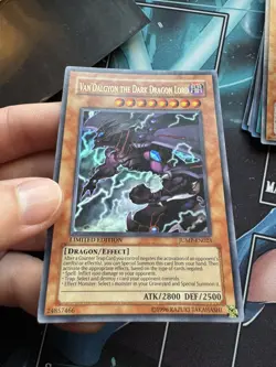 Yugioh Van’Dalgyon The Dark Dragon Lord JUMP-EN023 Ultra Rare Limited Edition NM - Image 1