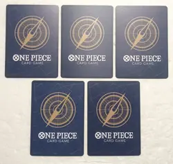 Lot of 5 Japanese ONE PIECE Cardgame Super Rare Card Set TCG - Image 2