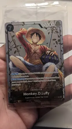 One Piece TCG Mini 10 Volume 2 Collection A Sabo And Luffy Sealed Promo Cards - Image 2
