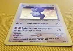 Poliwrath Holo 9/75 Unlimited Neo Discovery Pokemon Card NM - Image 2