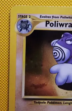 Poliwrath Holo 9/75 Unlimited Neo Discovery Pokemon Card NM - Image 5