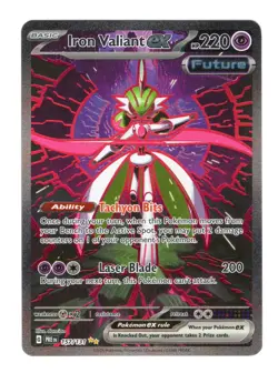 Iron Valiant ex 157/131 Sv: Prismatic Evolutions Holo Pokemon Card NM - Image 1