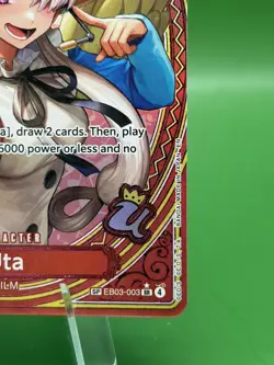 Uta EB03-003 SP - One Piece Card Game - Parallel Alt Art AA Heroines Edition - Image 5