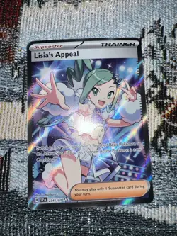 Pokemon TCG Lisia's Appeal Holo Full Art Ultra Rare Card 234/191 Surging Sparks - Image 1
