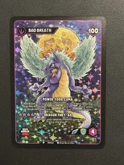 Dead World TCG Bad Breath 25/30 Rising Mini Set Holo Rare Card 2025 - Image 1