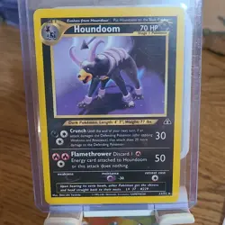 Houndoom Neo Discovery 23/75 Regular Pokemon Card - Image 1