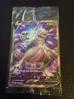 Mewtwo V SWSH229 SWSH: Sword & Shield Holo Sealed Promo Pokemon Card Sealed NM - Image 1