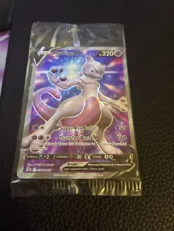Mewtwo V SWSH229 SWSH: Sword & Shield Holo Sealed Promo Pokemon Card Sealed NM - Image 2