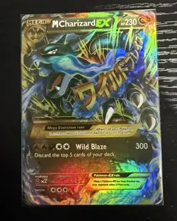 Pokemon Mega Charizard EX 108/106 Holo Dragon Pokemon TCG Card English 2014 - Image 1
