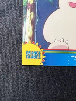 2000 "Snack Attack" Topps Pokemon TV Animation Series 3 #OR11 Card Snorlax - Image 3