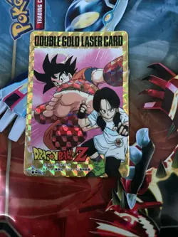 Dragonball Z Double Gold Laser Card WGL-3 - Image 1