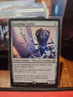 Scrawling Crawler #132 (NM) Foundations FDN Magic MTG - Image 1
