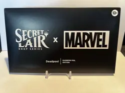 MTG Secret Lair x Marvel's Deadpool Rainbow Foil Edition - Sealed NEW - Image 1