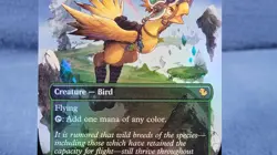 Paradise Chocobo Borderless FOIL MTG Final Fantasy Nm/M 🔮 - Image 3