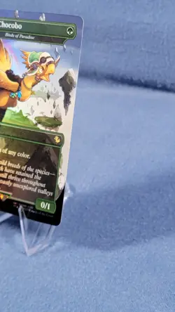 Paradise Chocobo Borderless FOIL MTG Final Fantasy Nm/M 🔮 - Image 5