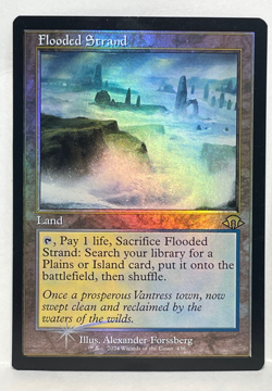 MTG Flooded Strand Retro Foil MH3 #436 - LP - Image 1