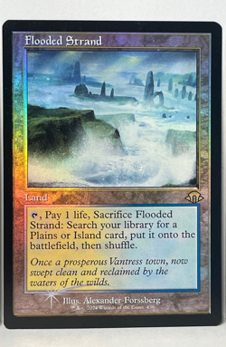 MTG Flooded Strand Retro Foil MH3 #436 - LP - Image 5