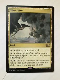 1x MTG Magic the Gathering Sliver Hive Core Set 2015 M15 - Image 1