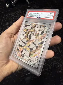 2025 POKEMON BLK EN-BLACK BOLT ILLUSTRATION RARE #148 PIDOVE PSA 8 - Image 4