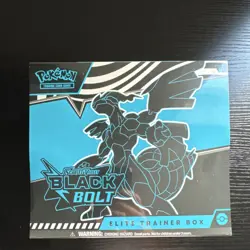 Pokemon Scarlet & Violet Black Bolt Elite Trainer Box Booster Promo - Image 1